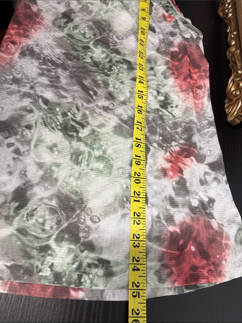 Craft Green and Red Abstract-Print Performance Tank - Picture 8 of 8